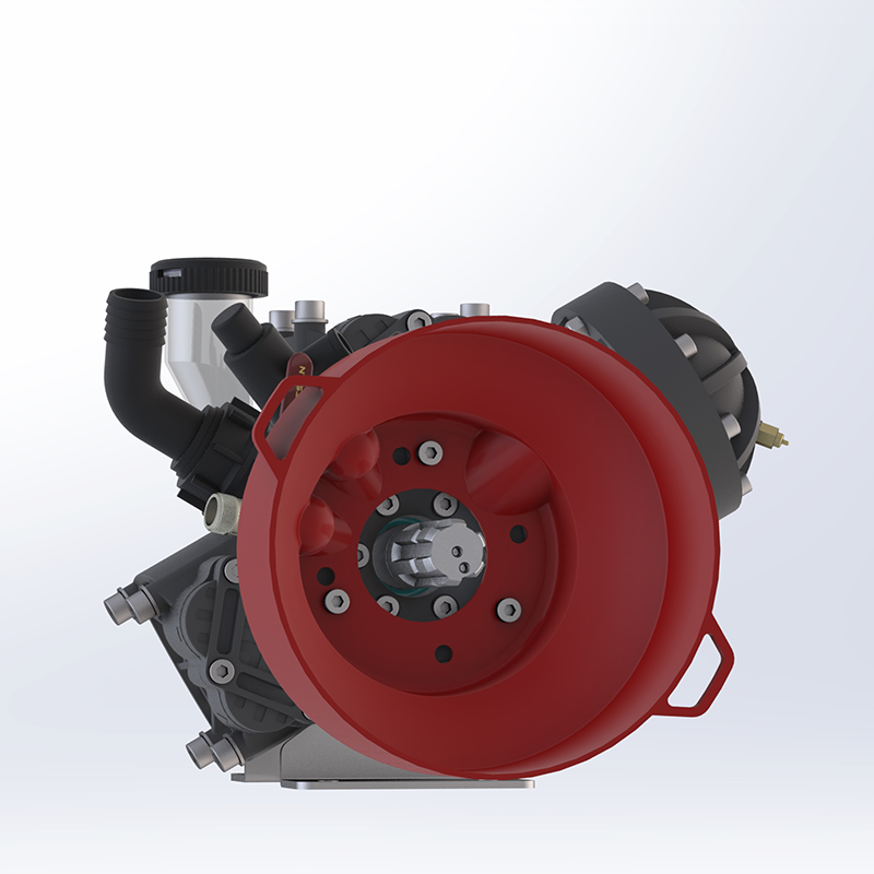 360° MTS-371 S - 3-Diaphragm Pump